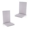 Pack De 2 Cojines Para Sillones Reclinables Color Lux Arena | Repelente Al Agua Y Desenfundable | Tamaño 114x48x5 Cm