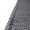 Pack De 2 Cojines De Textilene Color Negro Para Tumbonas De Exterior Reclinables | Tela Antimanchas | Desenfundable  | Tamaño 196x60x5 Cm