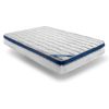 Colchón Viscoelástico Modelo Omega, 80 X 180 X 22cm - Todas Las Medidas, Blanco Y Azul