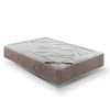 Colchón Viscografeno Modelo Royal Imperial, 120x180x30 ,máxima Adaptabilidad -  Todas Las Medidas, Gris Y Blanco