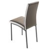 Pack 2 Sillas Comedor Meli Salon Cocina Camel Estilo Contemporaneo Polipiel Modernas 92x54x45