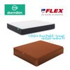 Pack Colchon Flex Dormilon Town Pocket 105x190 +  Canape Abatible Reforzado Cerezo + Almohada Hipoalergenica