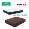 Pack Colchon Flex Dormilon Town Pocket 90x200 +  Canape Abatible Reforzado Wenge + Almohada Hipoalergenica