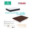 Pack Colchon Flex Dormilon Town Pocket 105x190 + Base Tapizada Reforzada + Almohada Hipoalergenica