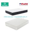 Pack Colchon Flex Dormilon Urban Visco 105x200 +  Canape Abatible Reforzado Blanco + Almohada Hipoalergenica