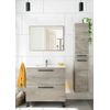 Mueble Baño Athena Melamina Miroytengo Con Lavabo Cerámico