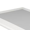 Base Tapizada Transpirable Polipiel 3d Color Blanco 80 X 180 Cm