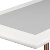 Base Tapizada Transpirable Polipiel 3d Color Blanco 80 X 190 Cm