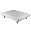 Canapé Transpirable Pikolin De Muelles Polipiel Blanco 150 X 190 Cm