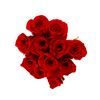 Ramo De 12 Rosas Rojas En Caja De Cartón Reciclable - Jarrón  Incluido