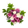 Ramo De 20 Flores Variadas En Caja De Cartón Reciclable - Jarrón  Incluido