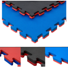 Suelo Tatami Puzzle 2 Cm (azul/rojo, Negro/rojo) Planchas De 1 X 1 M.