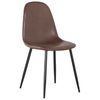 Pack 2 Sillas Para Comedor James Color Chocolate Salón Estilo Vintage Industrial Mueble 88x55x45 Cm