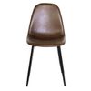 Pack 2 Sillas Para Comedor James Color Chocolate Salón Estilo Vintage Industrial Mueble 88x55x45 Cm