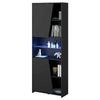 Pack Muebles Gaming Melamina Miroytengo Con Led - Negro