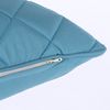 Pack 2 Cojines Decorativos Color Turquesa Para Exterior, Repelente Al Agua, Desenfundable, Tamaño 40x50x15 Cm