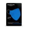 Mascarilla Tejida Reutilizable Con Filtro Desechable, Maskium L-45 De Color Azul Talla L