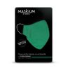 Mascarilla Tejida Reutilizable Con Filtro Desechable, Maskium L-48 De Color Verde Claro Talla S