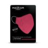 Mascarilla Tejida Reutilizable Con Filtro Desechable, Maskium L-44 De Color Rosa Talla S
