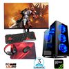 Pack Gaming Pro  - Ryzen 5 1600, Gtx 1050 4gb, 16gb Ram, 240gb Ssd, 1tb Hdd - Wifi  Pci - Monitor 24'' + Teclado + Ratón + Alfombrilla + Auriculares Gaming