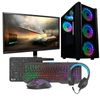 Pc Racing | Ordenador Gaming | Intel I5 9400f 2.9ghz | 16gb Ddr4 Ram | 256gb M.2 + 1 Tb Hdd | Gt 1030 2gb | Monitor 24" Fullhd | Combo Gaming | Windows 11 | 3 Años De Garantia