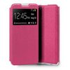 Funda Tapa  Alcatel 1s (2019) (4g) Iman Ventana Sin Solapa Soporte Rosa