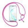 Funda Carcasa Xiaomi Poco M4 Pro (4g) Colgante Transparente Anti-shock Rosa