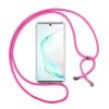 Funda Carcasa Apple Iphone 14 Pro Max - 6.7" Colgante Transparente Anti-shock Rosa