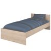 Cama Child Color Roble Jackson 90x190 Cm Dormitorio Juvenil Moderno