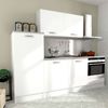 Cocina Modular Eko En Color Blanco Mate 240 Cm 6 Muebles