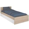 Cama Juvenil Child En Color Roble Jackson Con 2 Cajones 90x190 Cm