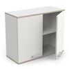 Cocina Modular Melamina Miroytengo - Blanco Mate Y Roble