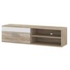 Mueble Salón Mini Melamina Miroytengo - Roble Sonoma/blanco