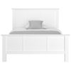 Cama Marge 135-140x190 Cm - Color Blanco Mate