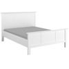 Cama Marge 135-140x190 Cm - Color Blanco Mate