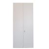 Armario De Oficina 5 Estantes Con Puertas 200x90x42cm Blanco Ofilike