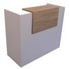 Mostrador Oficina Basic Madera 105x115x50cm Roble Ofilike