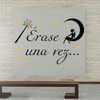 Vinilo Decorativo Pvc "érase Una Vez.." 120x85cm Negro