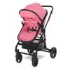 Carrito De Bebé Trío Convertible  Alba Classic Lorelli Rosado