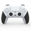 Mando Compatible Playstation Ps4 Inalambrico Y Con Vibracion Color Blanco Y Negro