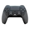 Mando Compatible Playstation Ps4 Inalambrico Y Con Vibracion Color Negro Y Gris