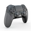 Mando Compatible Playstation Ps4 Inalambrico Y Con Vibracion Color Negro Y Gris