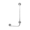 Barra De Ángulo De Pared Orientable Izq. Acero Inox Brillo.