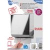 Dispensador De Toallas Papel 400-600 Acero Inox Brillo