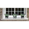 Balconcillo Desmontable Floral 99-139 Blanco