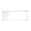 Balconcillo Desmontable Floral 99-139 Blanco