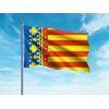 Oedim Bandera De La Comunidad Valenciana 85x150cm | Reforzada Y Con Pespuntes | Bandera Con 2 Ojales Metálicos Y Resistente Al Agua