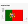 Oedim Bandera De Portugal 85x150cm | Reforzada Y Con Pespuntes | Bandera Con 2 Ojales Metálicos Y Resistente Al Agua