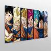 Oedim Cabecero Cama Dragon Ball Super Goku Fabricado En Fórex Pvc |100x60cm | Producto Oficial Y Original | Cabecero Ligero, Elegante, Resistente Y Económico | Dbs