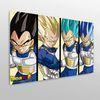 Oedim Cama Dragon Ball Super Vegeta Fabricado En Fórex Pvc |115x60cm | Producto Oficial Y Original | Cabecero Ligero, Elegante, Resistente Y Económico | Dbs